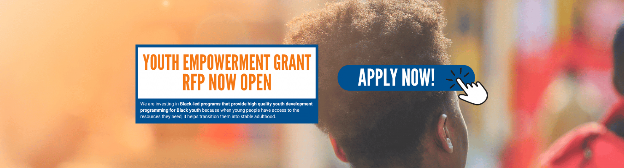 Youth Empowerment Grant RFP Now Open
